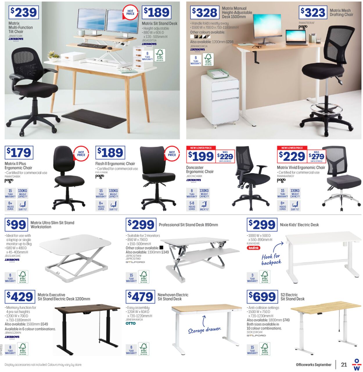 Officeworks Catalogue - 01/09-15/09/2022 (Page 21)