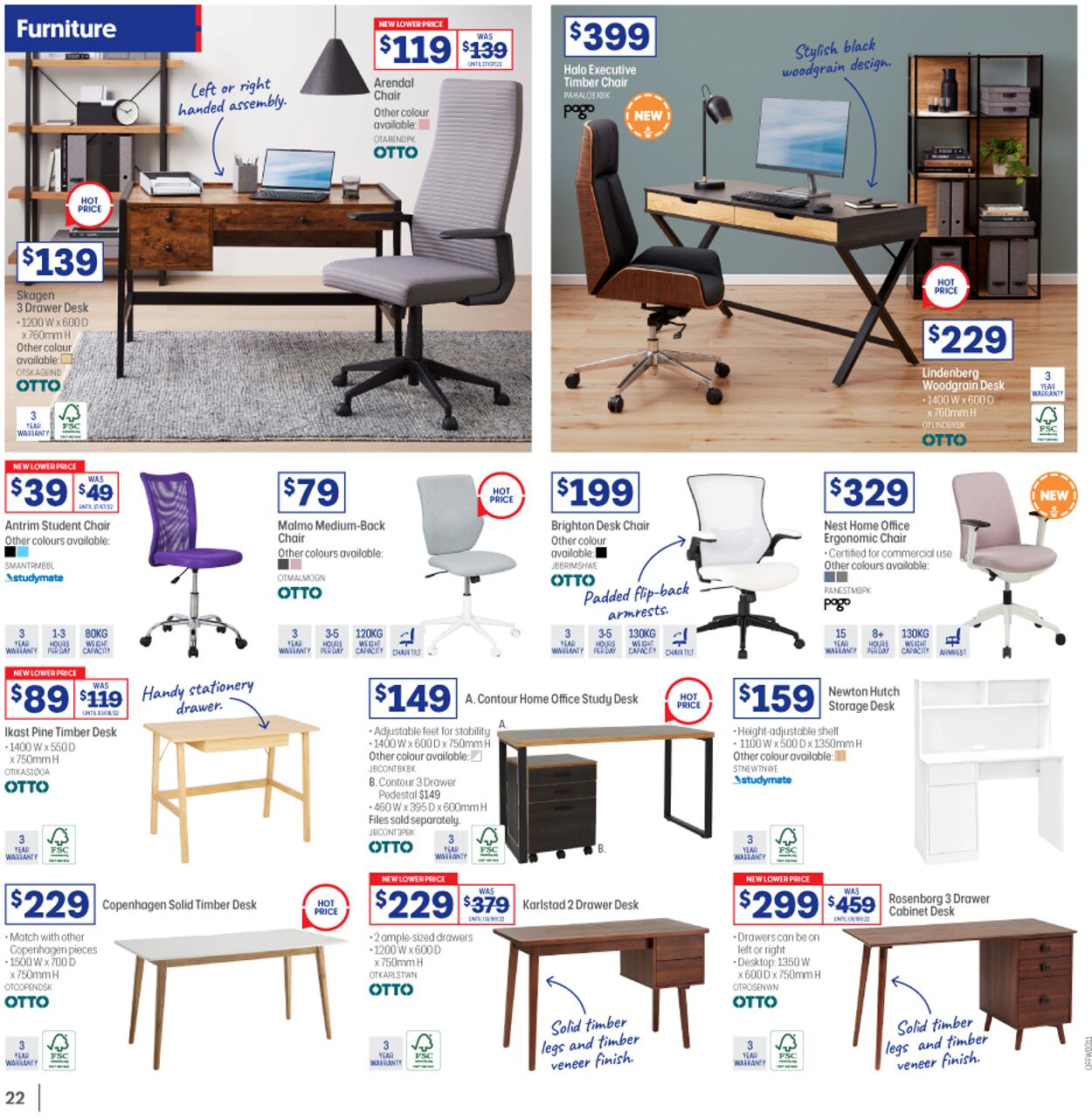 Officeworks Catalogue - 01/09-15/09/2022 (Page 22)