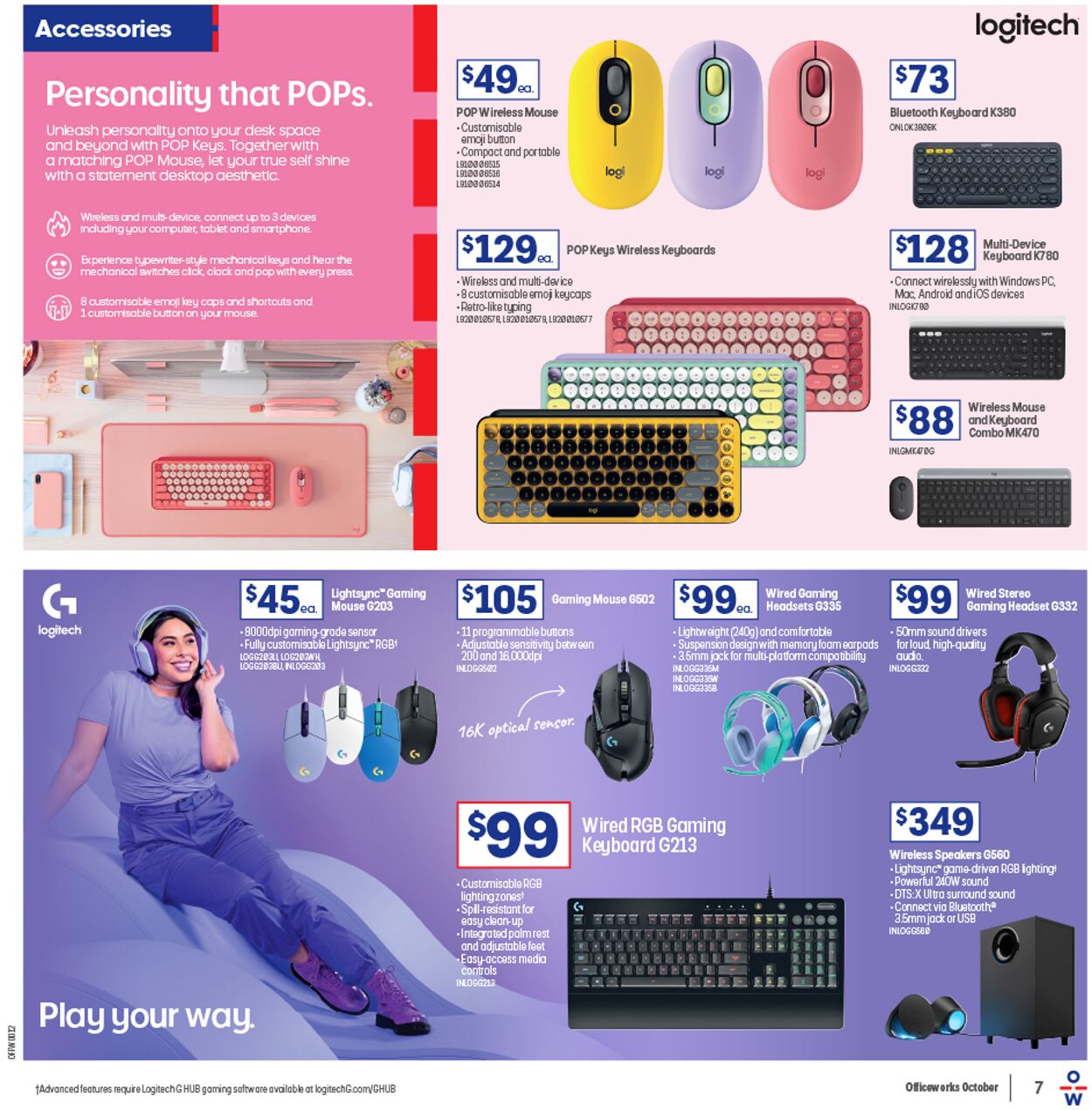 Officeworks Catalogue - 06/10-20/10/2022 (Page 7)