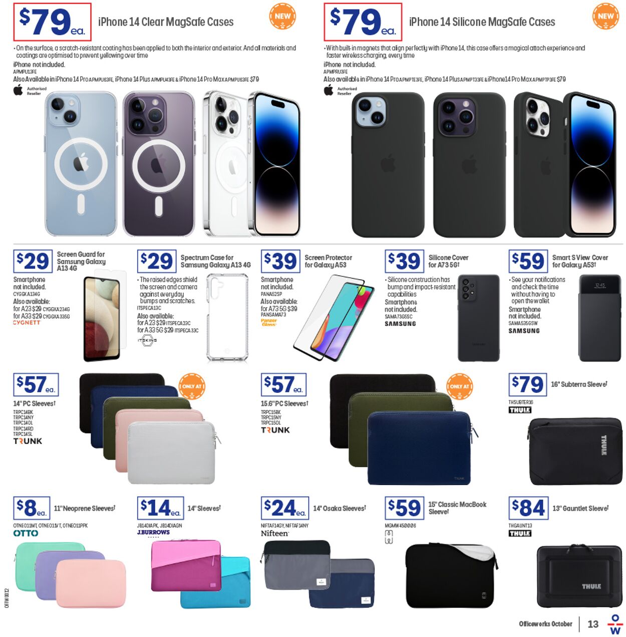 Officeworks Catalogue - 06/10-20/10/2022 (Page 13)