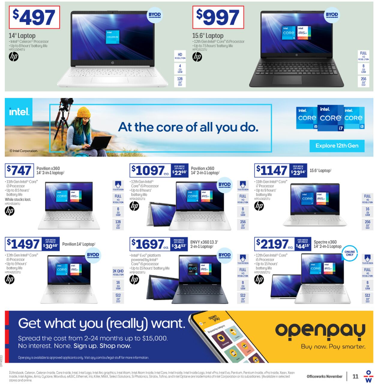 Officeworks Catalogue - 03/11-17/11/2022 (Page 11)