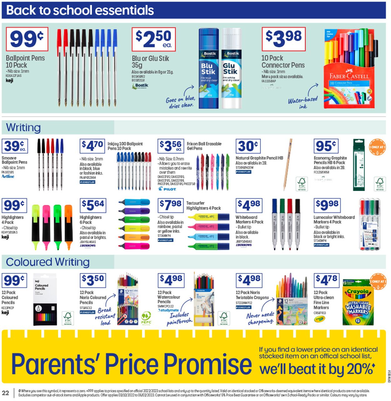 Officeworks Catalogue - 08/12-22/12/2022 (Page 22)
