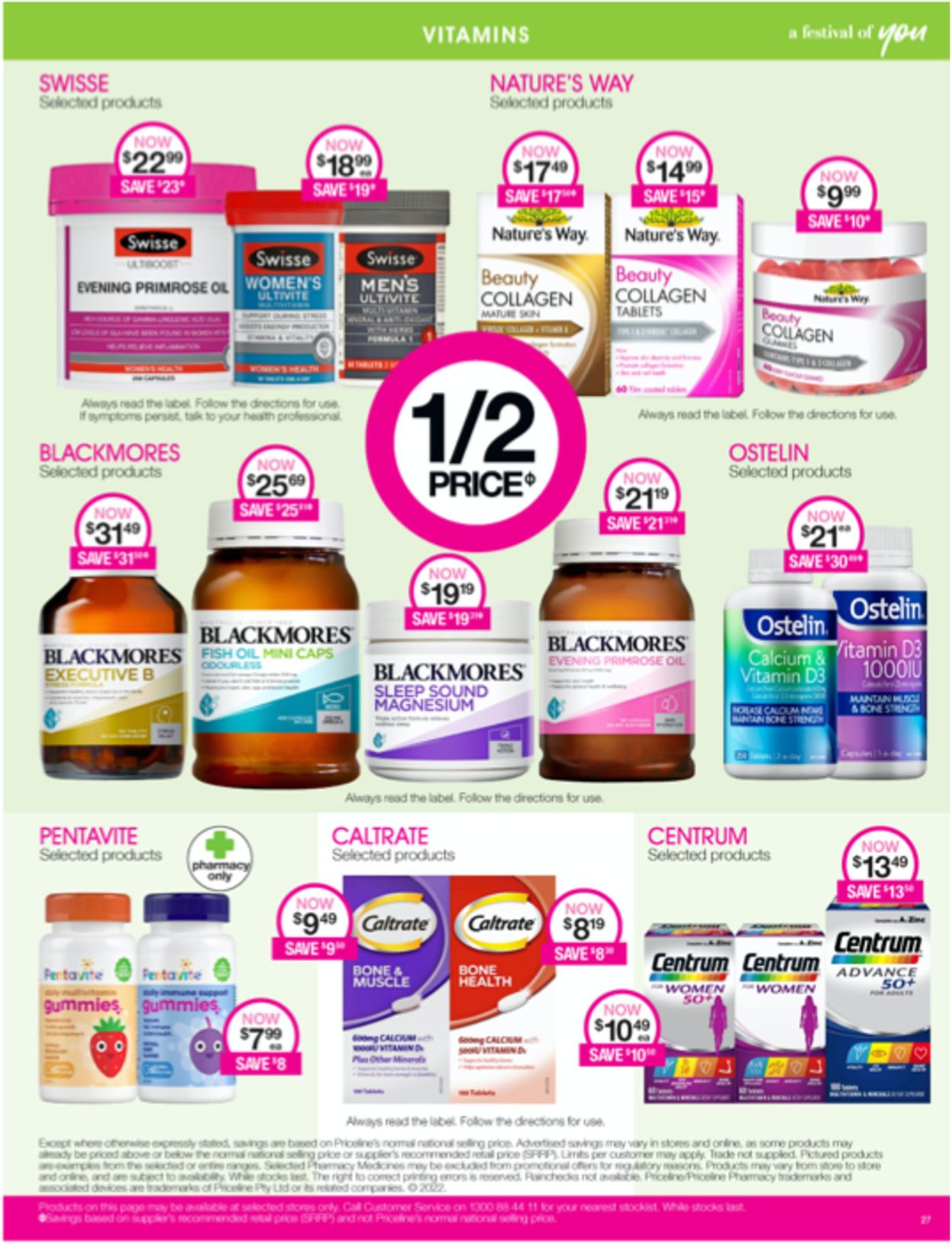 Priceline Pharmacy Catalogue - 10/02-23/02/2022 (Page 27)