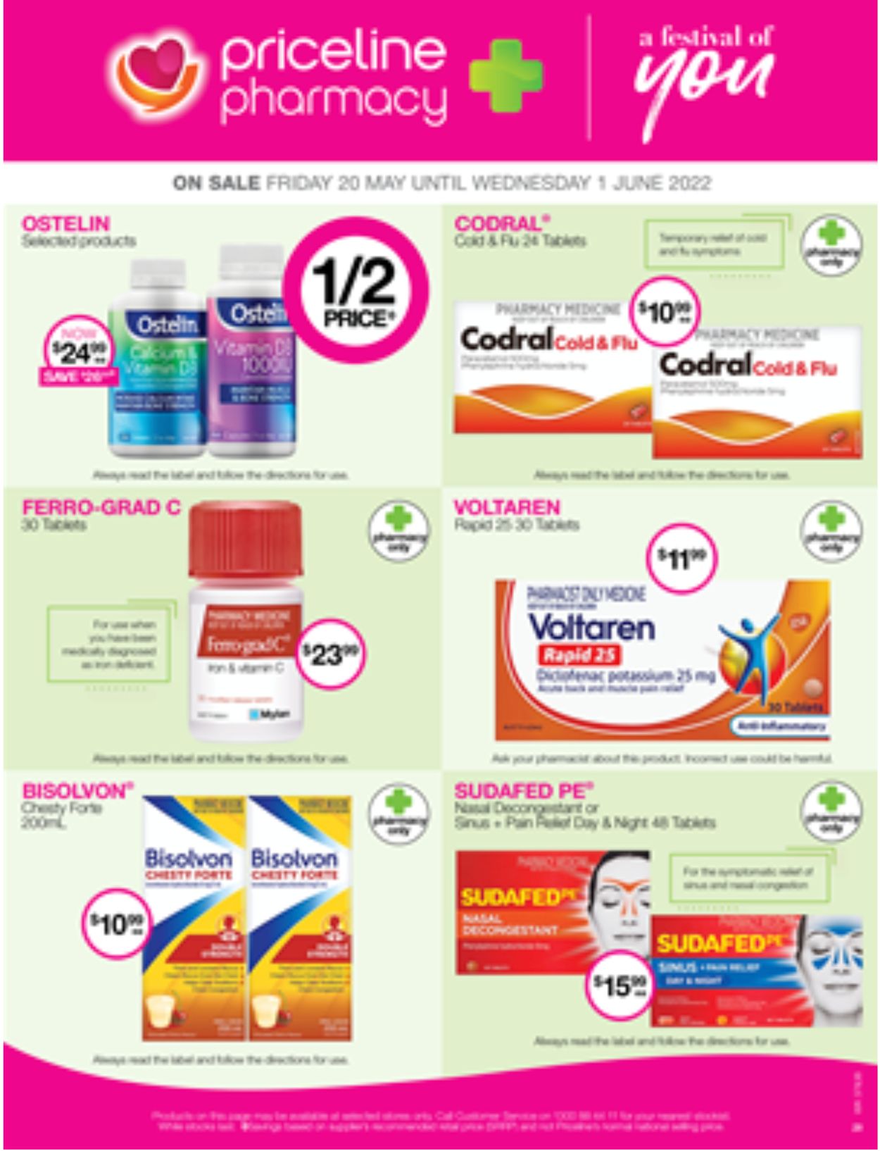 Priceline Pharmacy Catalogue - 20/05-01/06/2022 (Page 28)