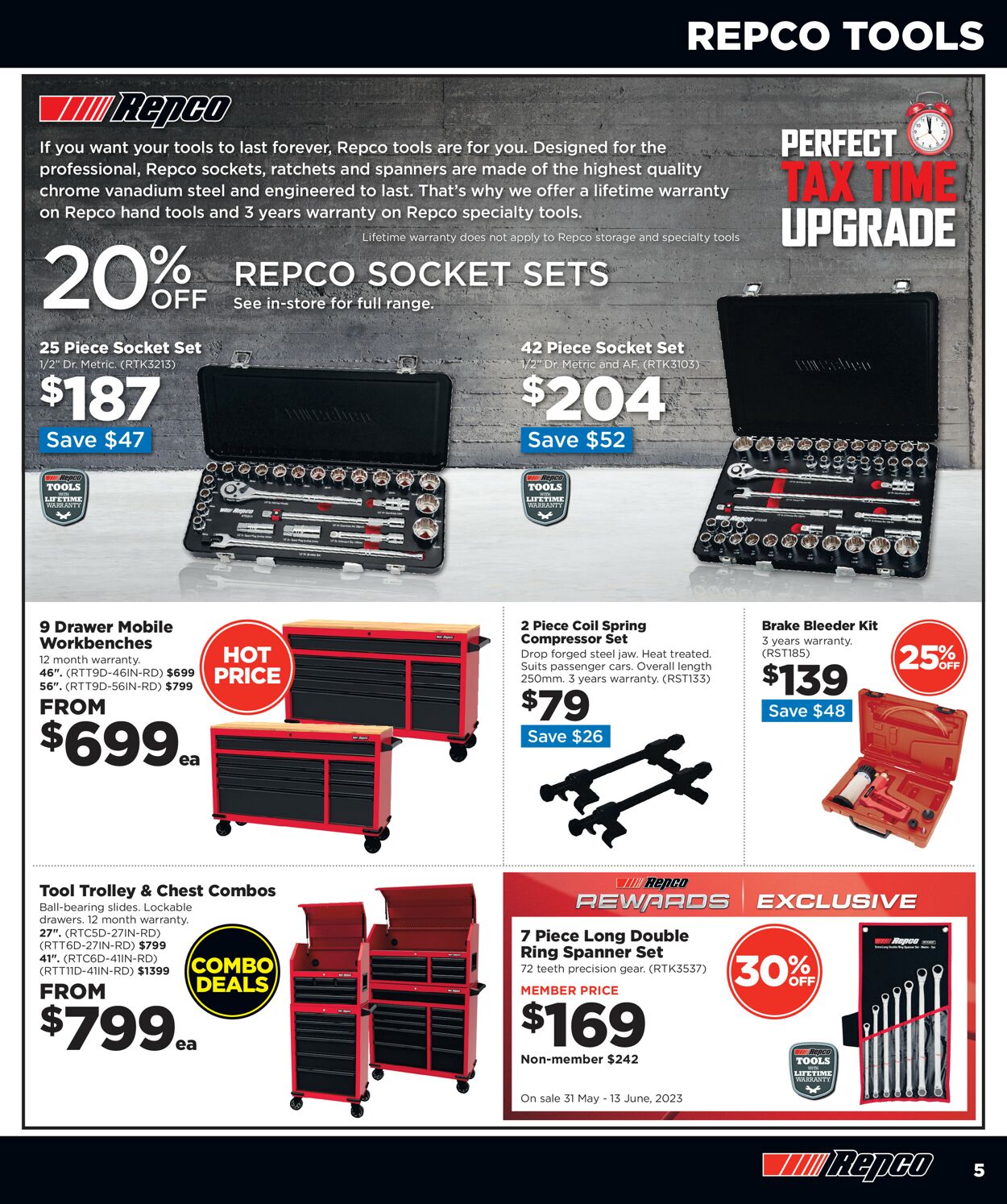 Repco Catalogue - 31/05-13/06/2023 (Page 5)