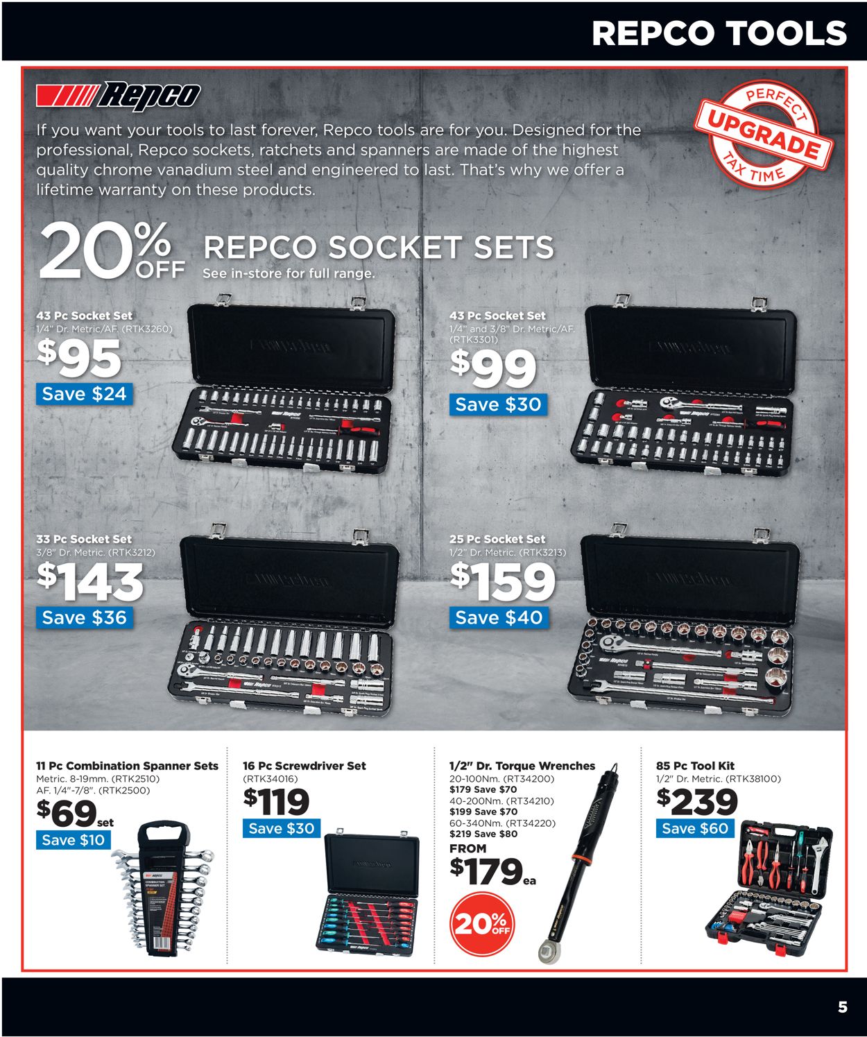 Repco Catalogue - 01/06-14/06/2022 (Page 5)