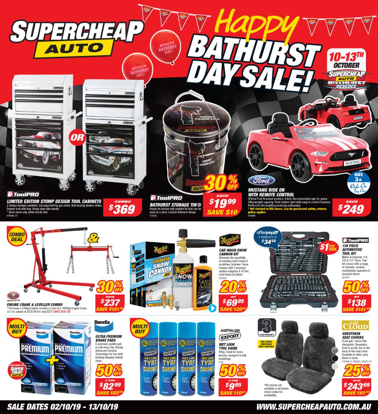 Supercheap Auto Catalogue - 02/10-13/10/2019