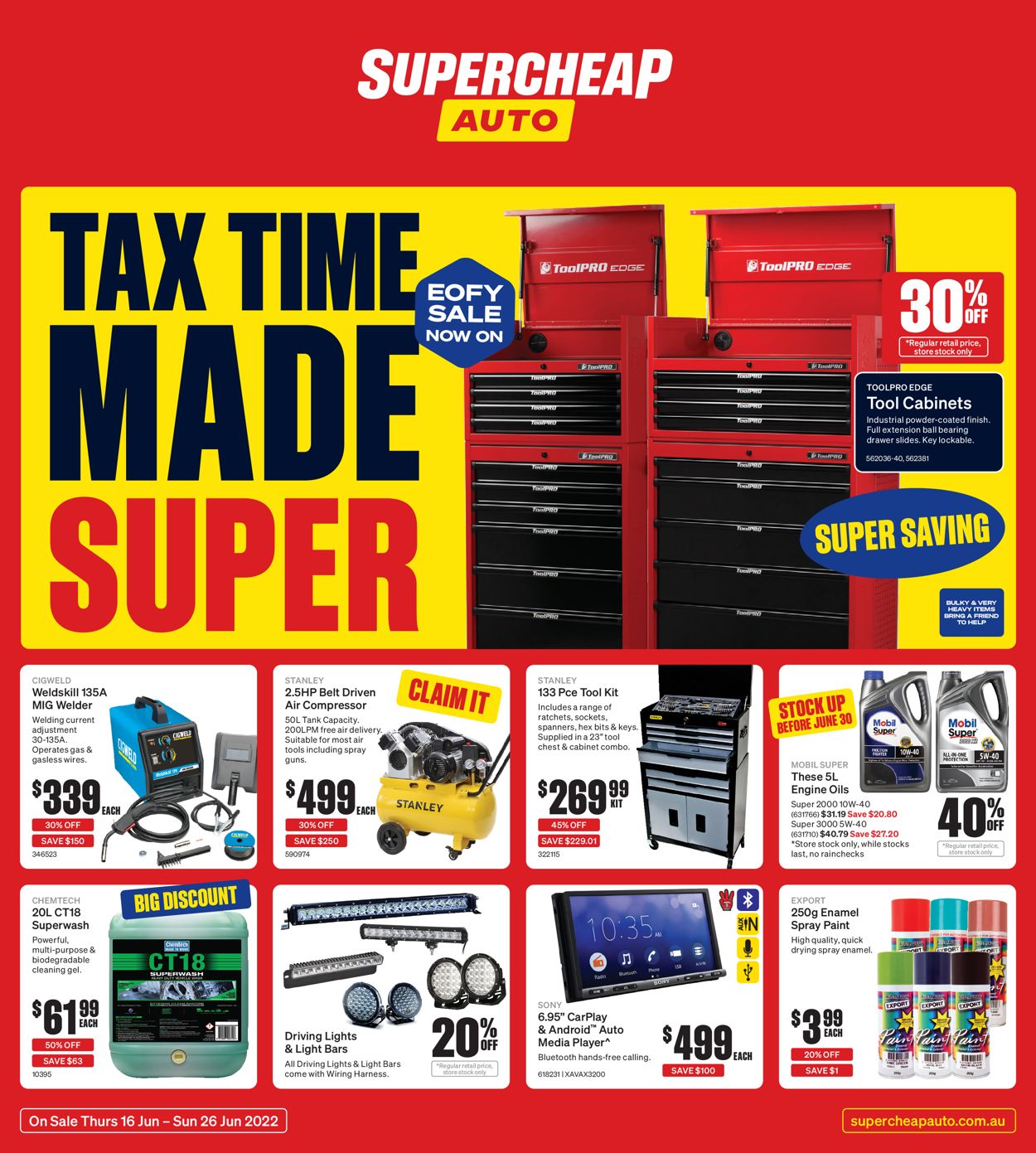 Supercheap Auto Catalogue - 16/06-26/06/2022