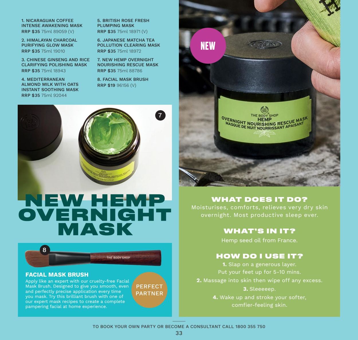 The Body Shop Catalogue - 31/12-31/03/2020 (Page 33)