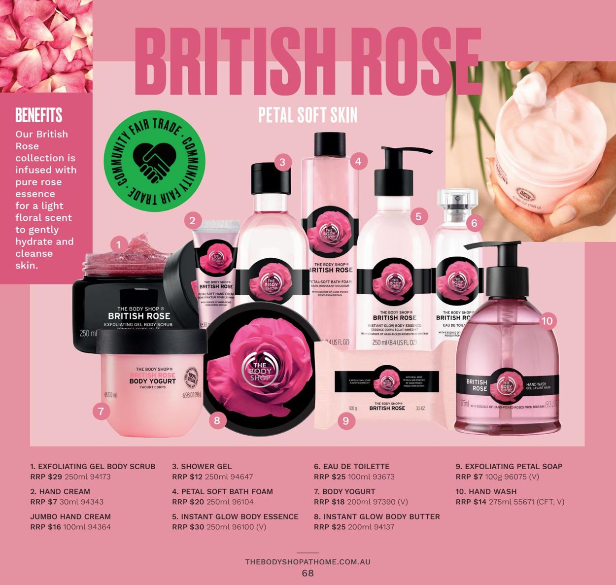 The Body Shop Catalogue - 31/12-31/03/2020 (Page 68)