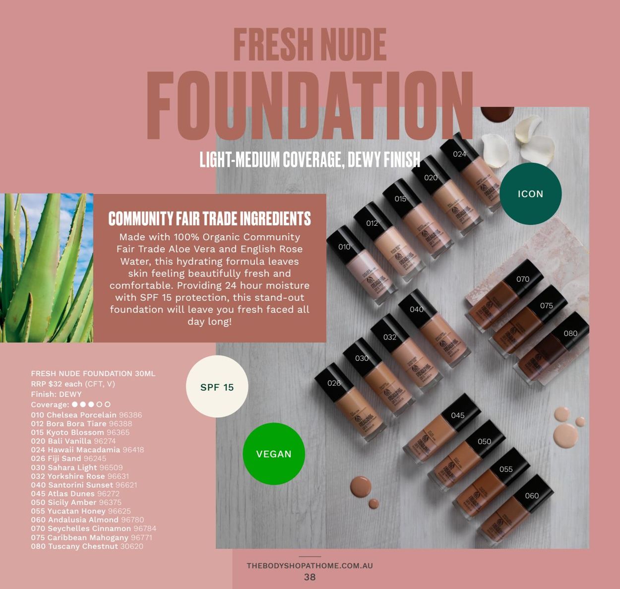 The Body Shop Catalogue - 31/03-31/05/2020 (Page 38)