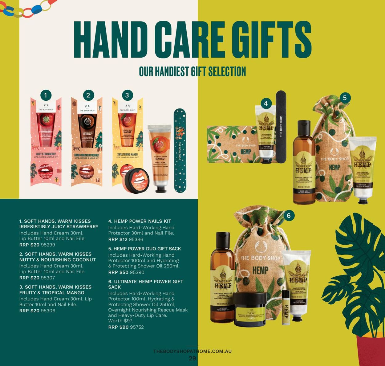 The Body Shop Catalogue - 30/09-31/01/2021 (Page 29)