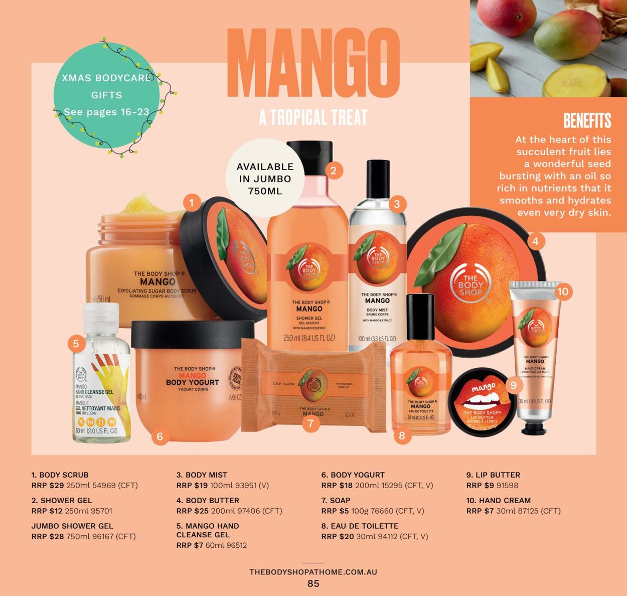 The Body Shop Catalogue - 30/09-31/01/2021 (Page 85)