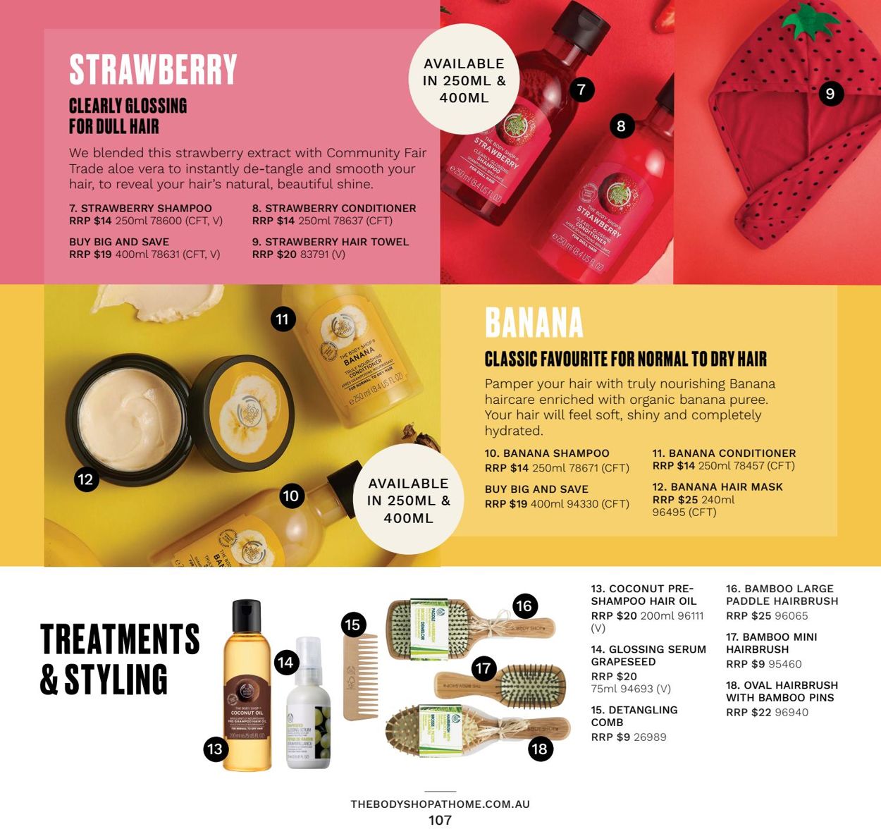 The Body Shop Catalogue - 30/09-31/01/2021 (Page 107)