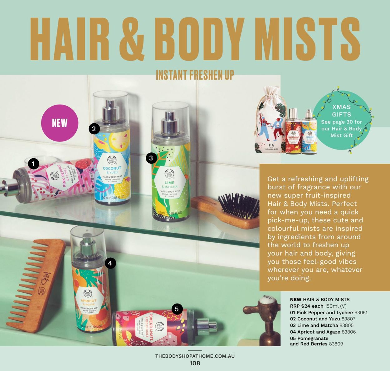 The Body Shop Catalogue - 30/09-31/01/2021 (Page 108)