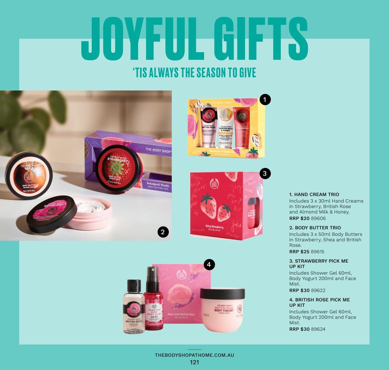 The Body Shop Catalogue - 30/09-31/01/2021 (Page 121)