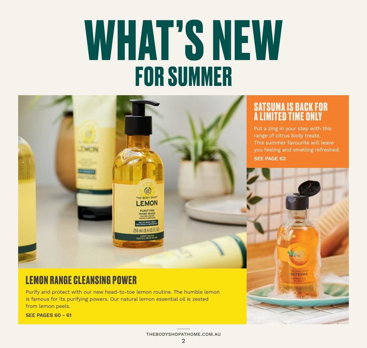 The Body Shop - Summer 2021 Catalogue - 01/01-31/03/2021 (Page 2)