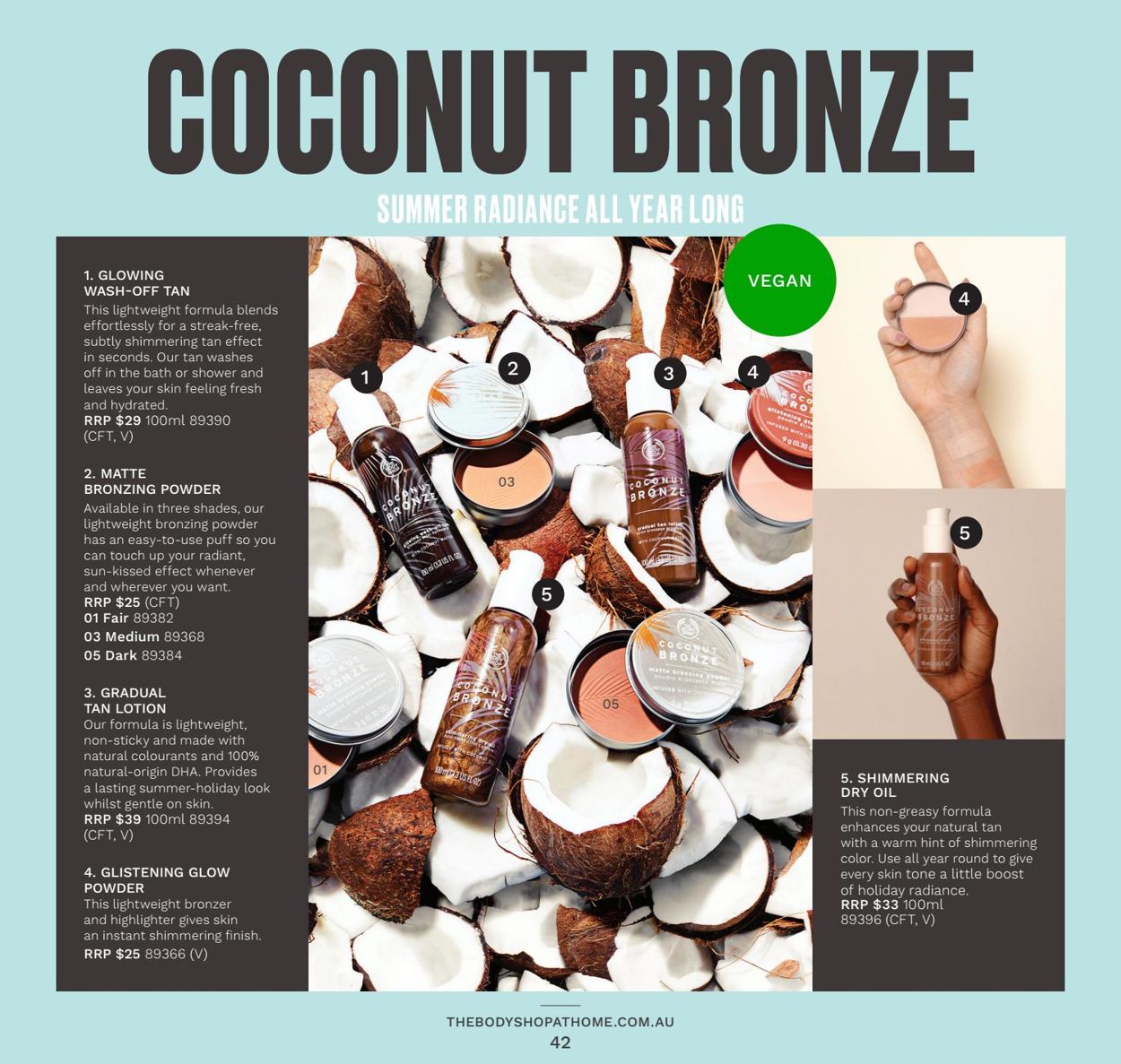The Body Shop - Summer 2021 Catalogue - 01/01-31/03/2021 (Page 42)