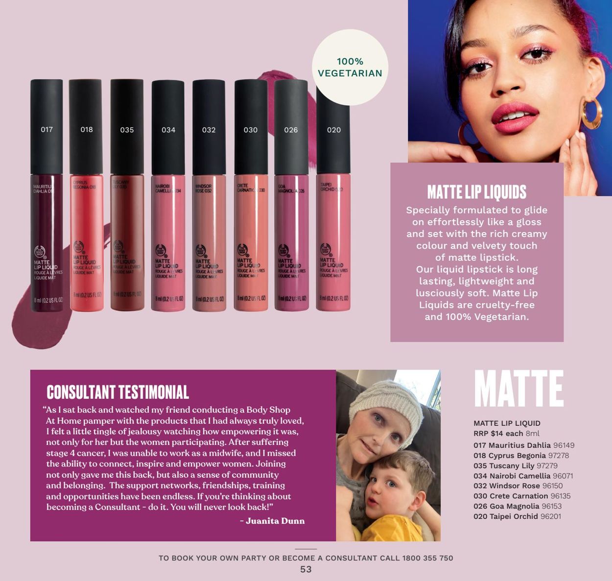 The Body Shop - Summer 2021 Catalogue - 01/01-31/03/2021 (Page 53)