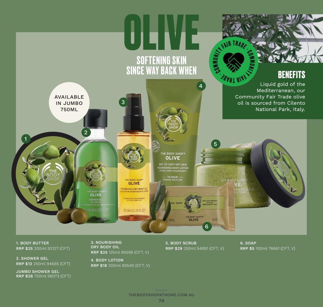 The Body Shop - Summer 2021 Catalogue - 01/01-31/03/2021 (Page 74)