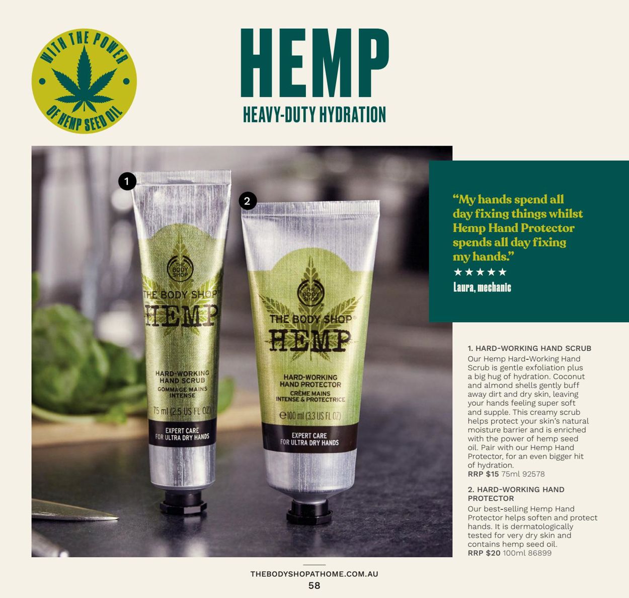 The Body Shop Catalogue - 31/03-30/06/2021 (Page 58)