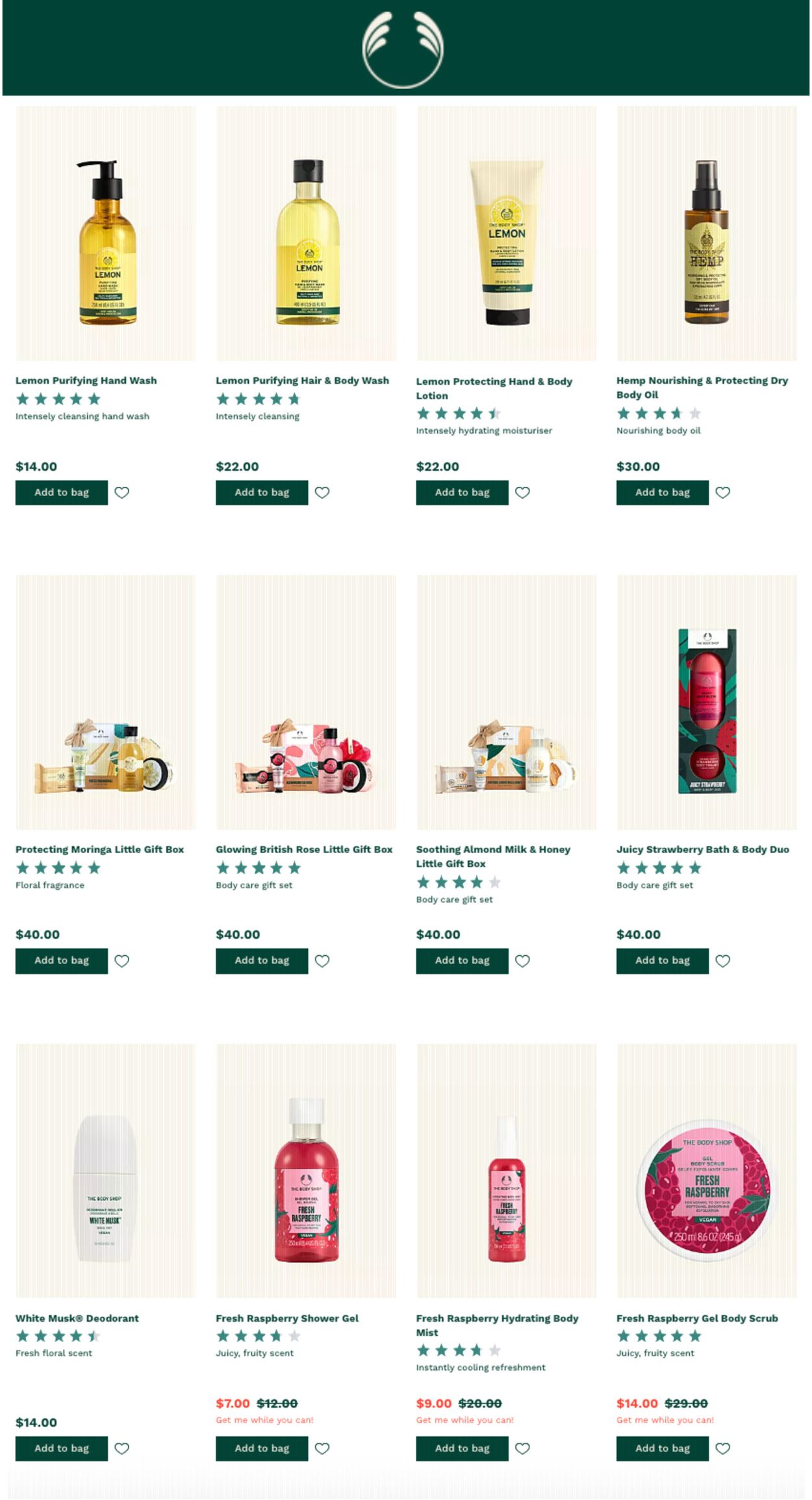 The Body Shop Catalogue - 14/07-01/08/2022 (Page 8)
