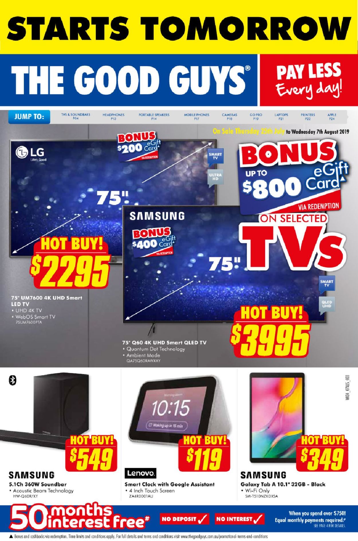The Good Guys Catalogue - 25/07-07/08/2019 (Page 3)