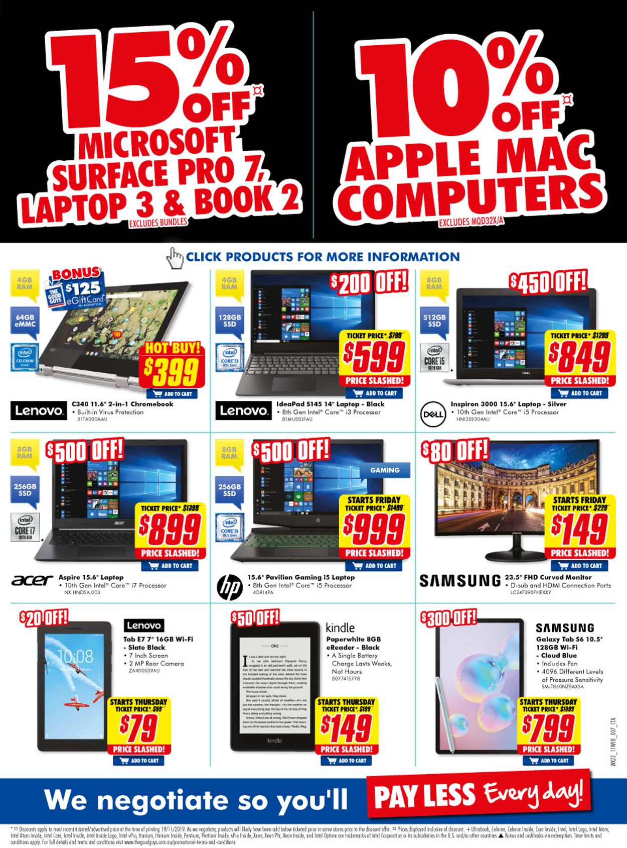 The Good Guys Black Friday 2019 Catalogue - 26/11-02/12/2019 (Page 7)