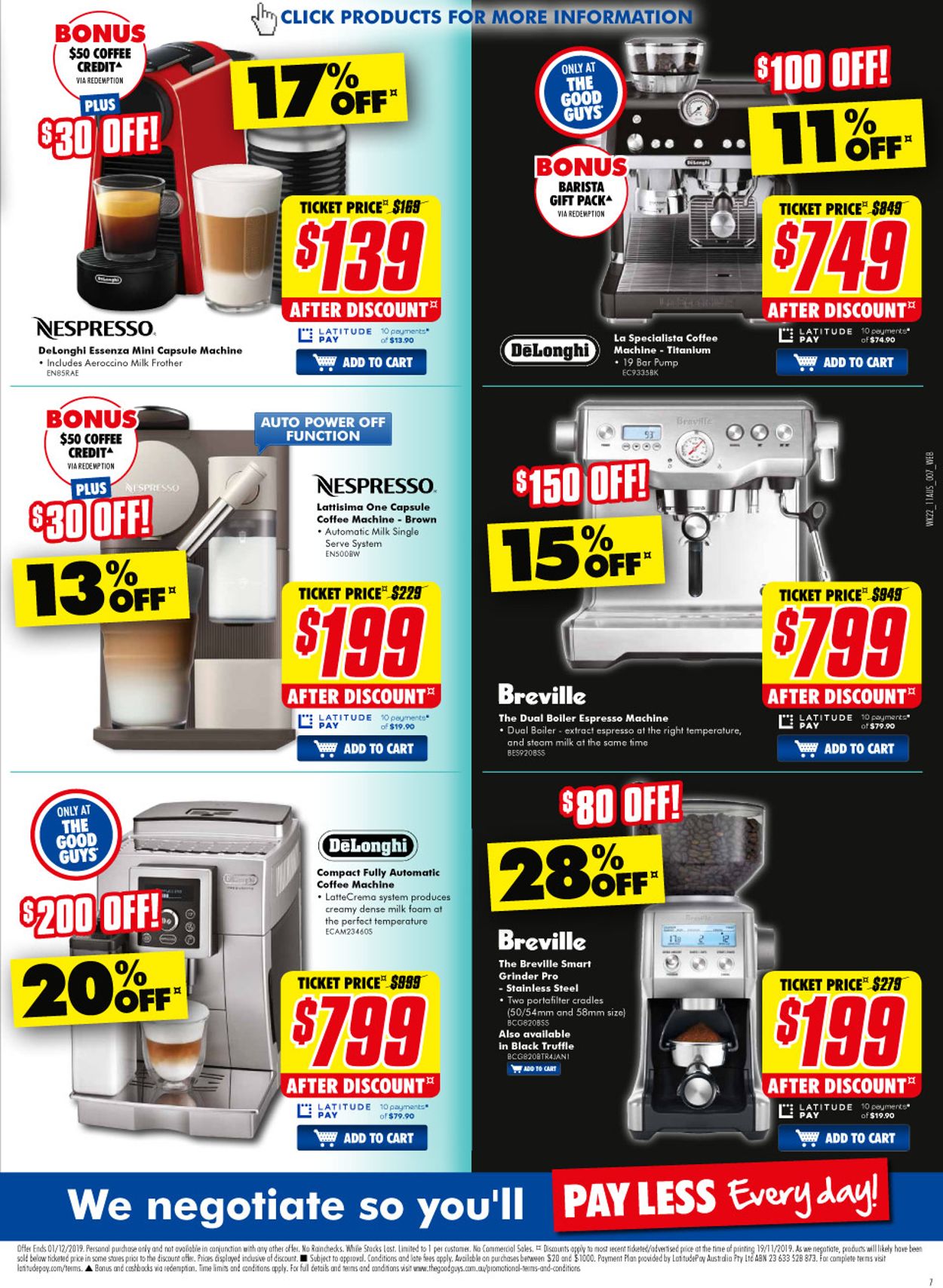 The Good Guys Black Friday 2019 Catalogue - 29/11-01/12/2019 (Page 7)