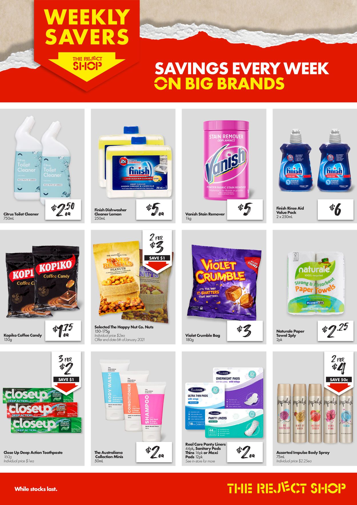 The Reject Shop - New Year 2021 Catalogue - 28/12-03/01/2021