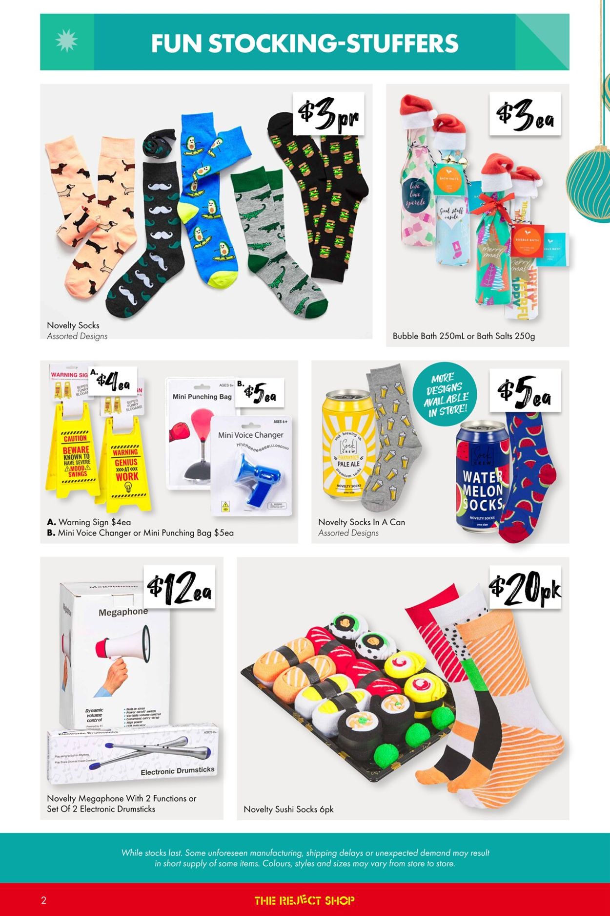 The Reject Shop HOLIDAYS 2021 Catalogue - 22/11-19/12/2021 (Page 2)