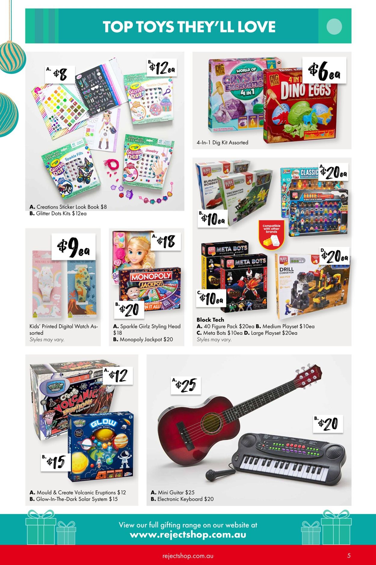 The Reject Shop HOLIDAYS 2021 Catalogue - 22/11-19/12/2021 (Page 5)