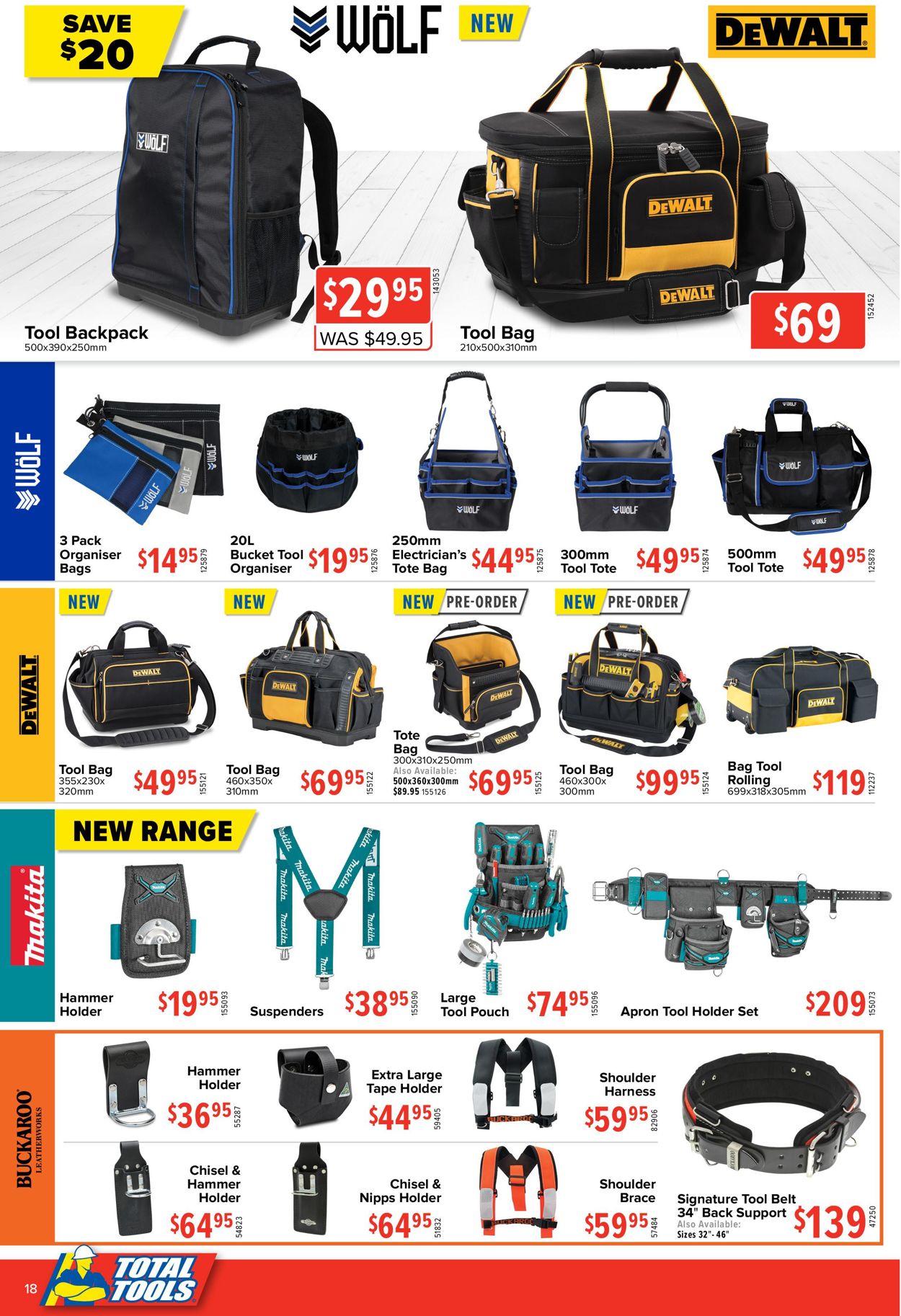 Total Tools - Christmas 2020 Catalogue - 30/11-24/12/2020 (Page 18)