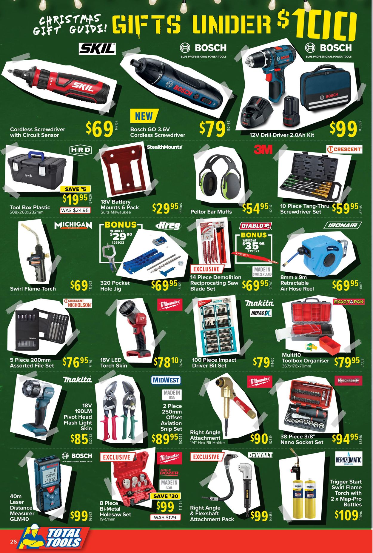 Total Tools - Christmas 2020 Catalogue - 30/11-24/12/2020 (Page 26)