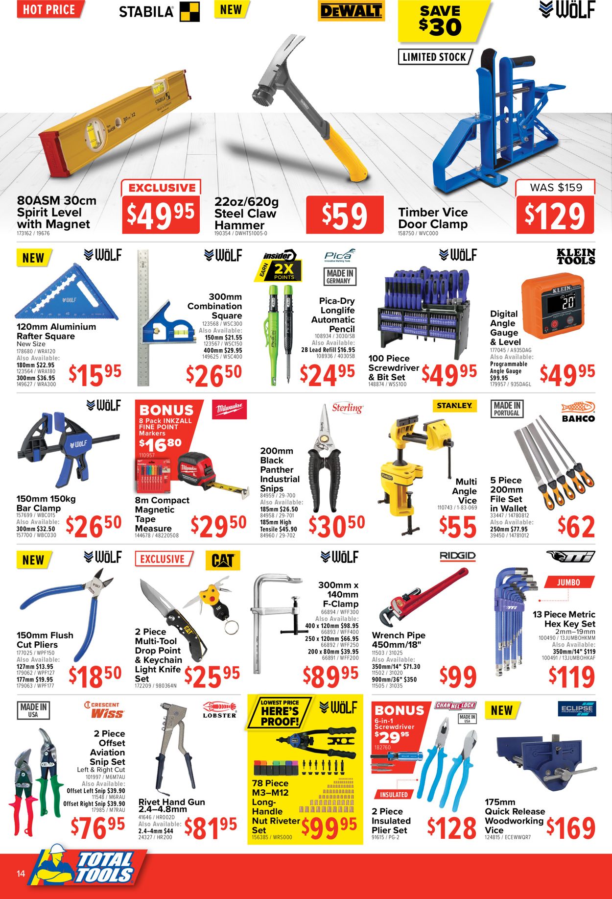 Total Tools Catalogue - 16/08-04/09/2022 (Page 14)