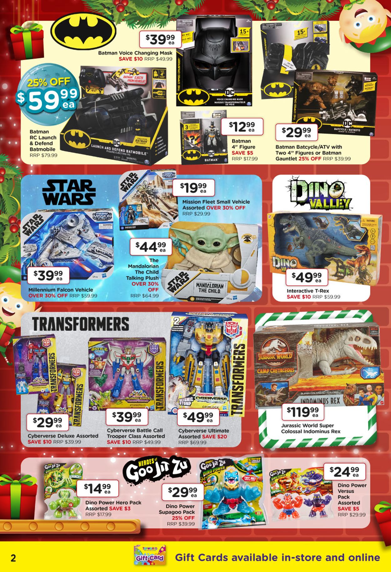 Toyworld Christmas 2020 Catalogue - 04/11-15/11/2020 (Page 2)