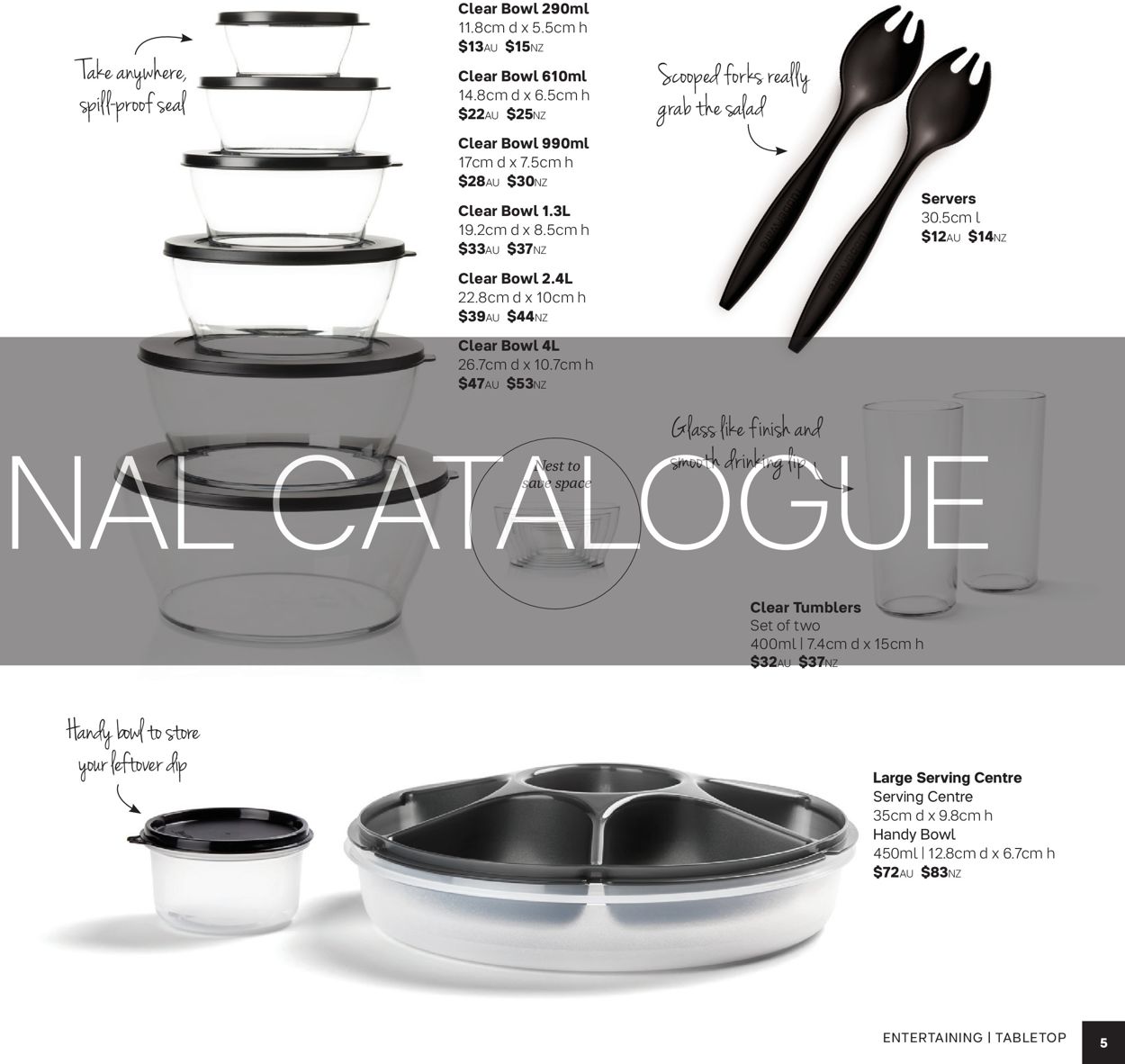 Tupperware Catalogue - 26/12-10/01/2020 (Page 5)
