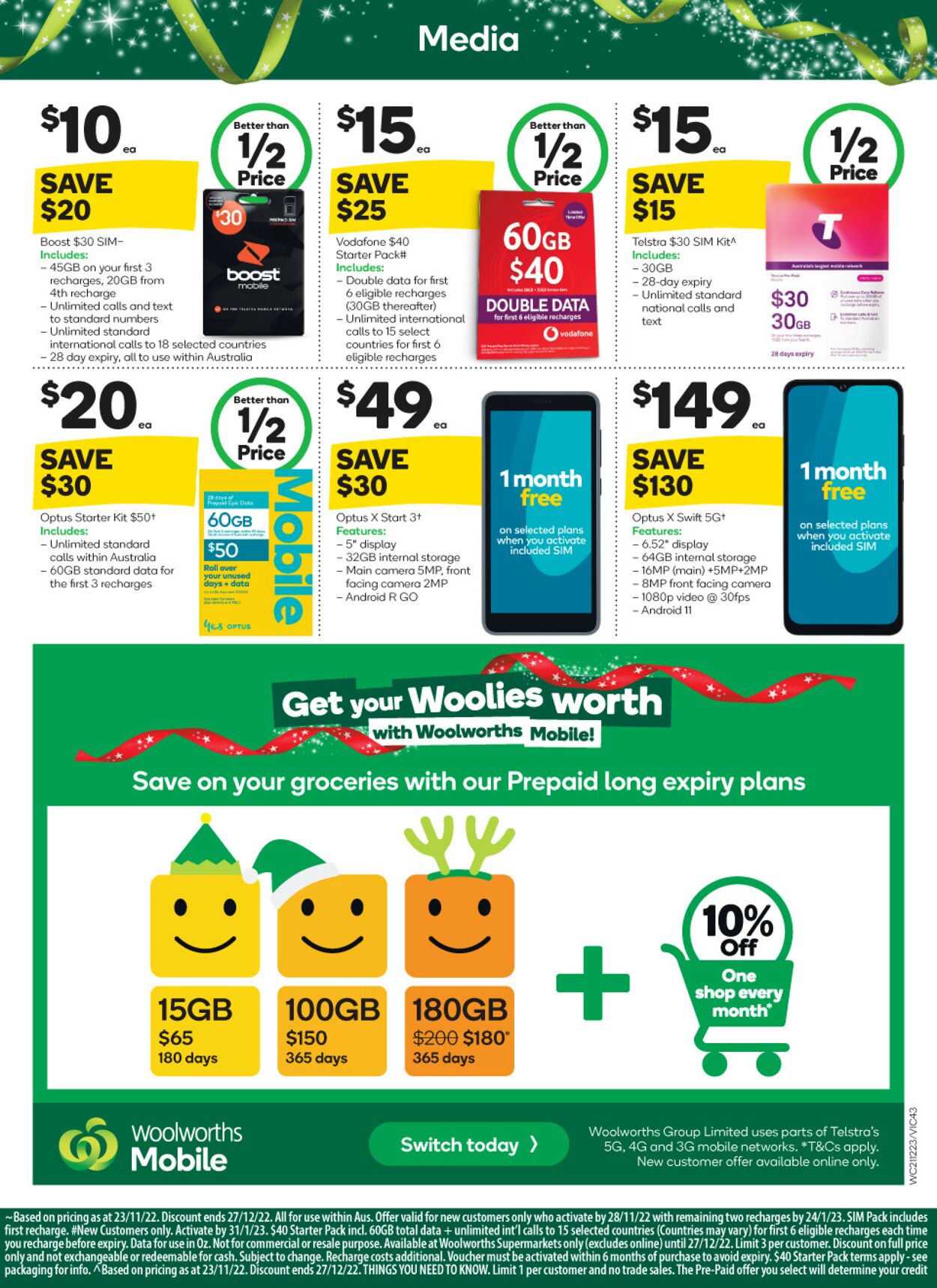 Woolworths Catalogue - 21/12-27/12/2022 (Page 43)