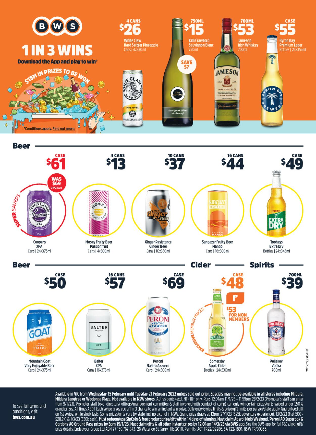 Woolworths Catalogue - 15/02-21/02/2023 (Page 39)