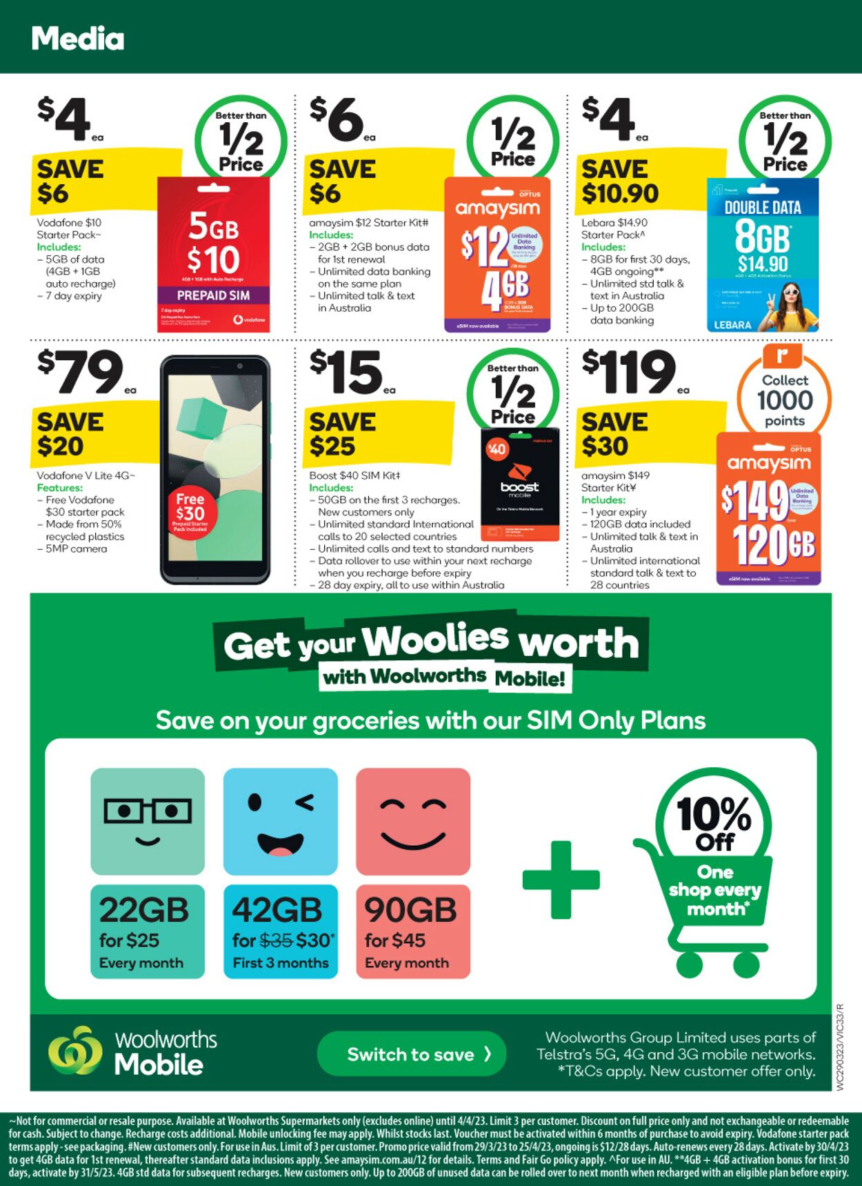 Woolworths Catalogue - 29/03-04/04/2023 (Page 33)