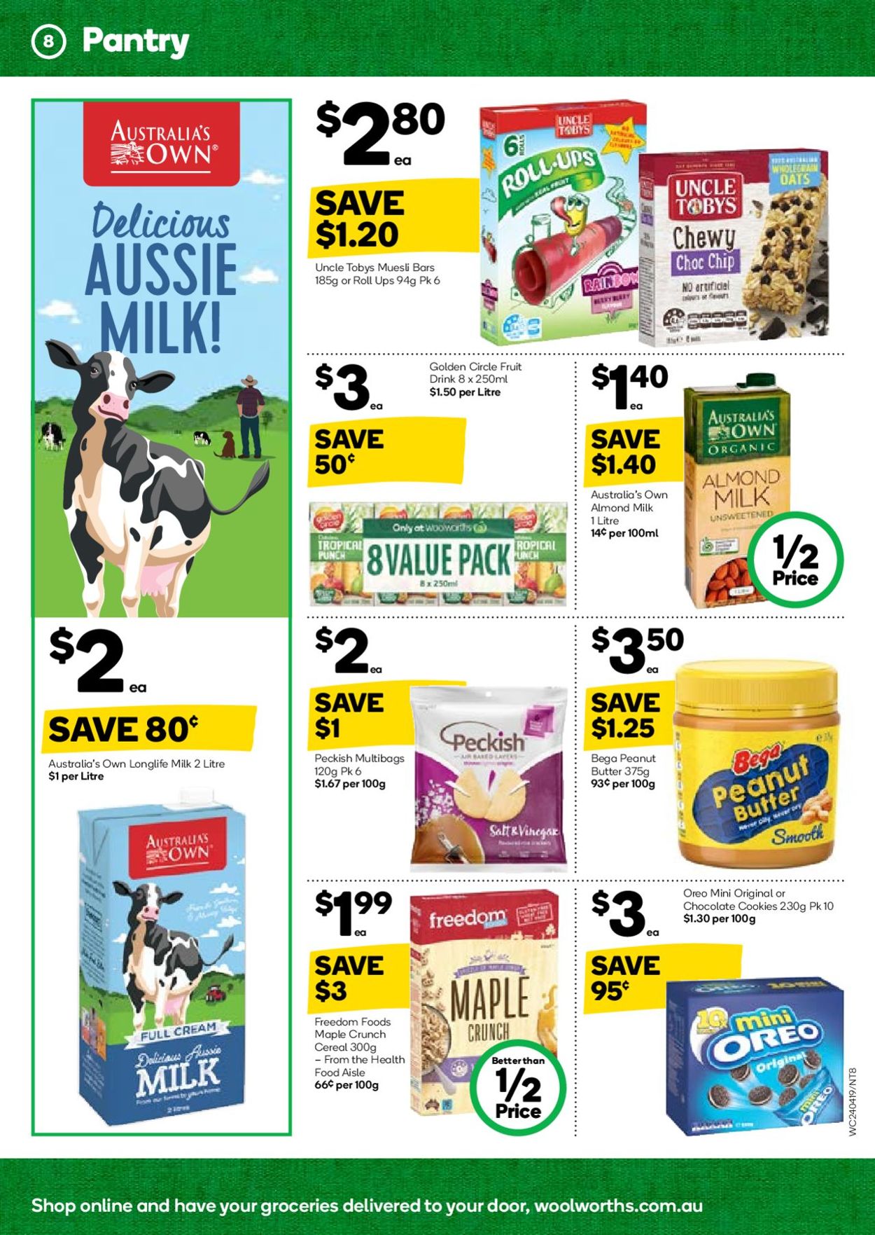 Woolworths - NT Catalogue - 24/04-30/04/2019 (Page 8)