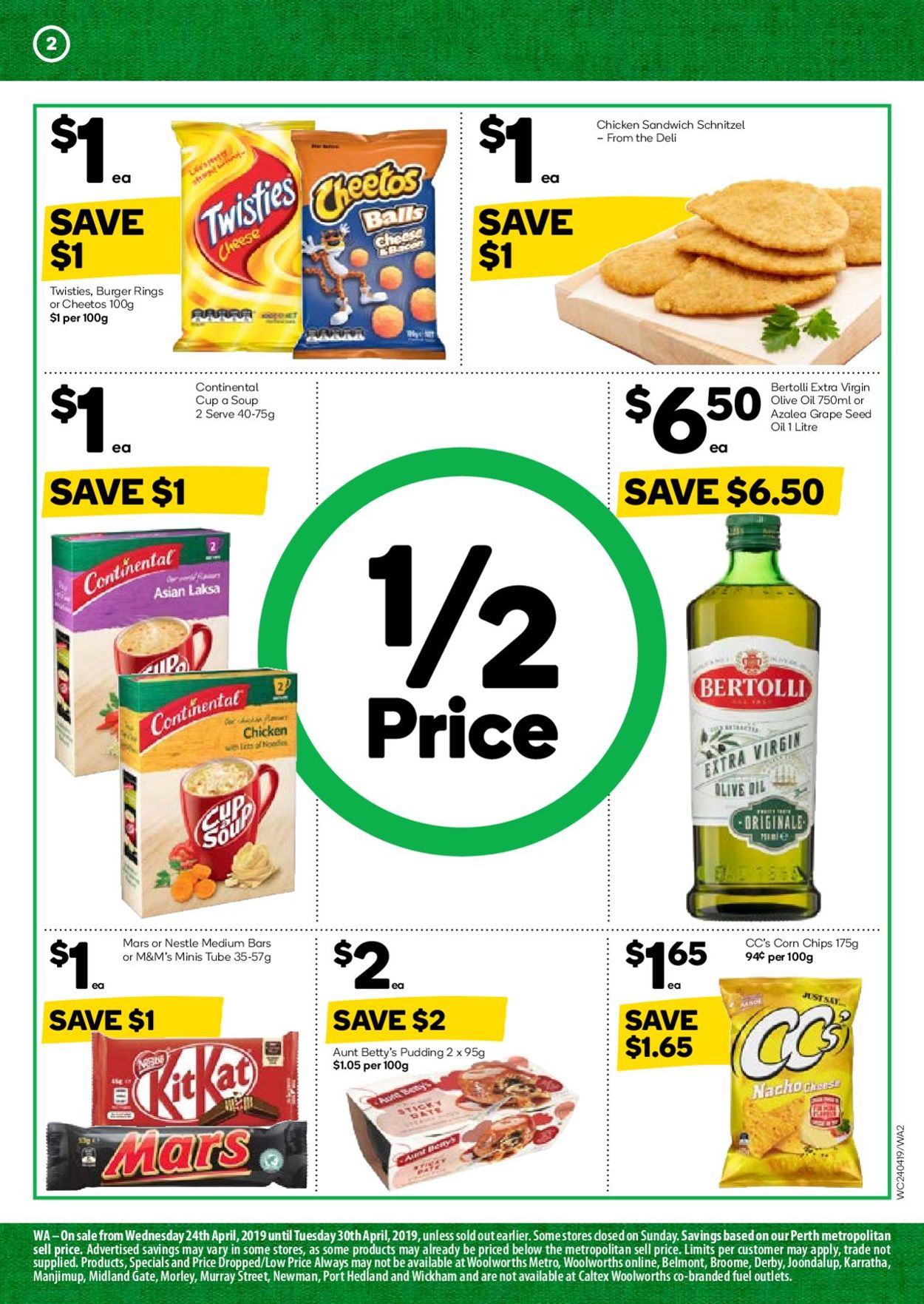 Woolworths - WA Catalogue - 24/04-30/04/2019 (Page 2)
