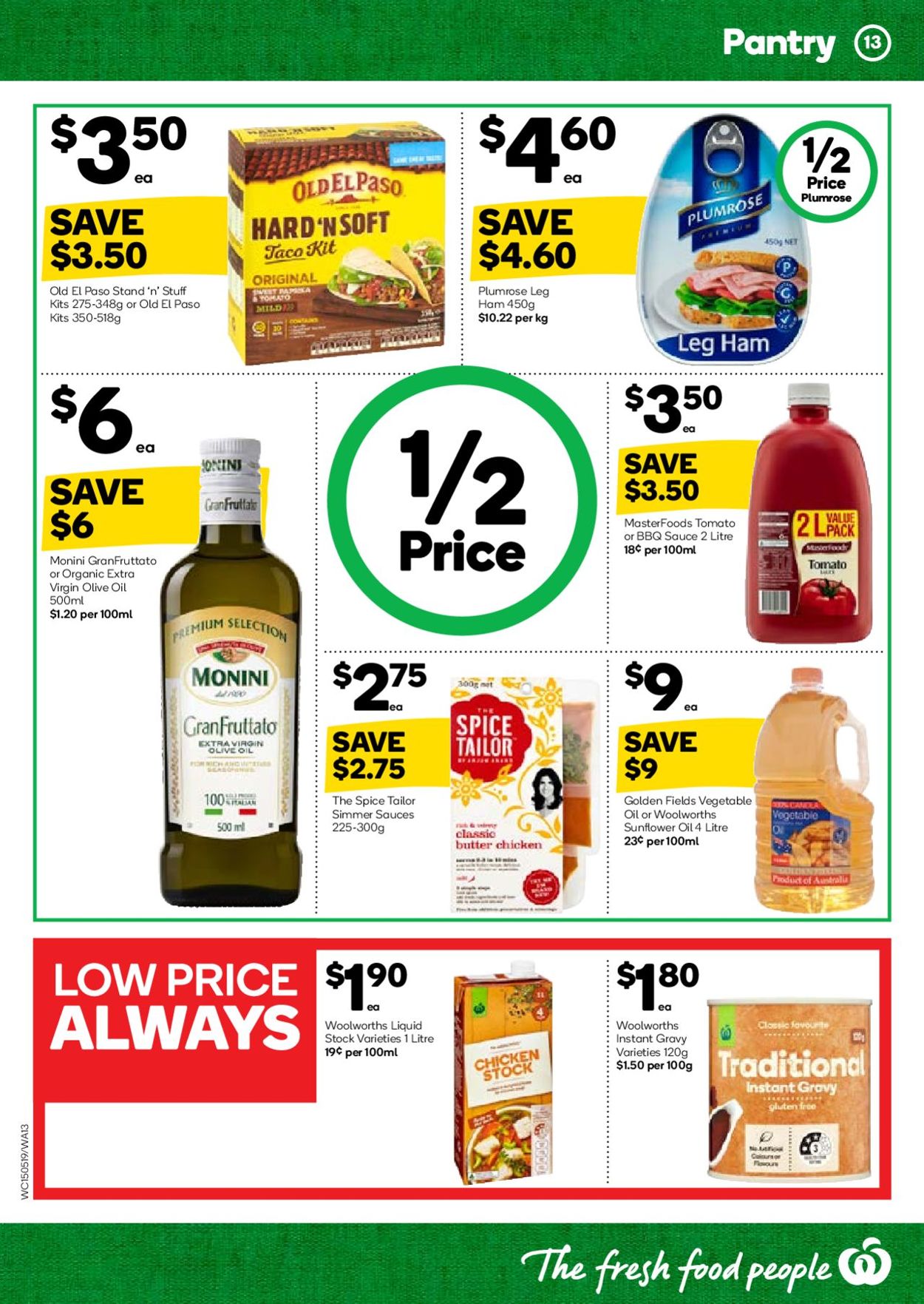 Woolworths Catalogue - 15/05-21/05/2019 (Page 13)