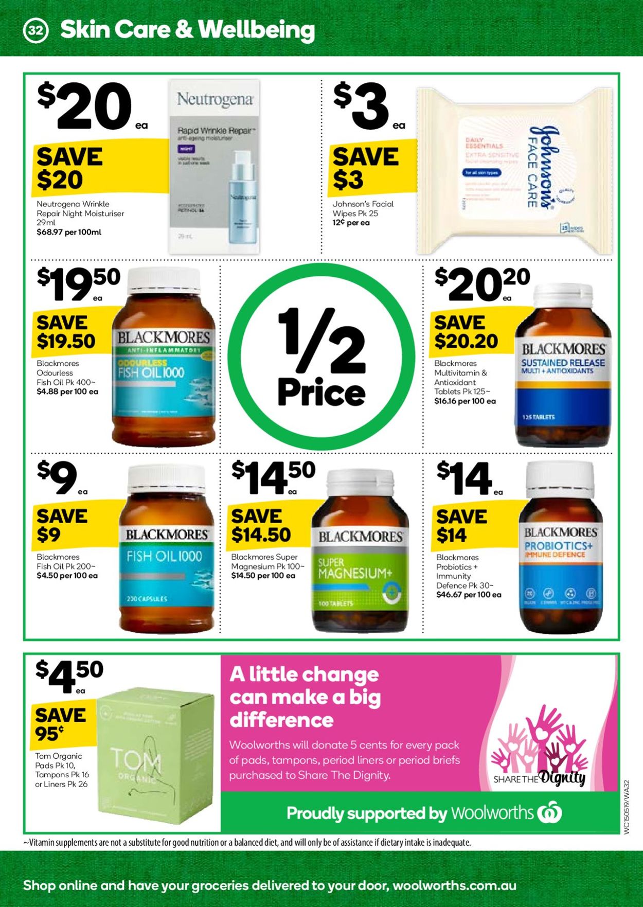 Woolworths Catalogue - 15/05-21/05/2019 (Page 32)