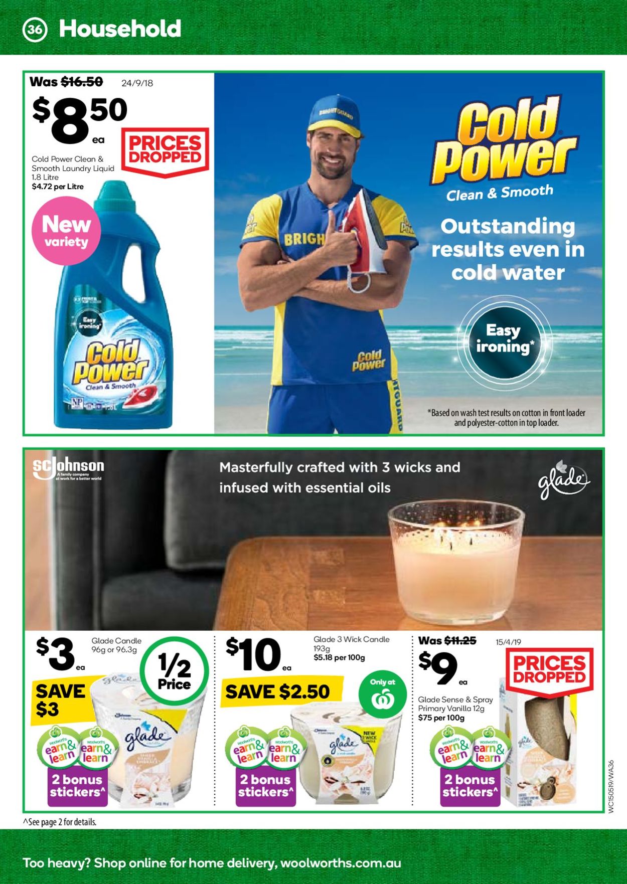Woolworths Catalogue - 15/05-21/05/2019 (Page 36)