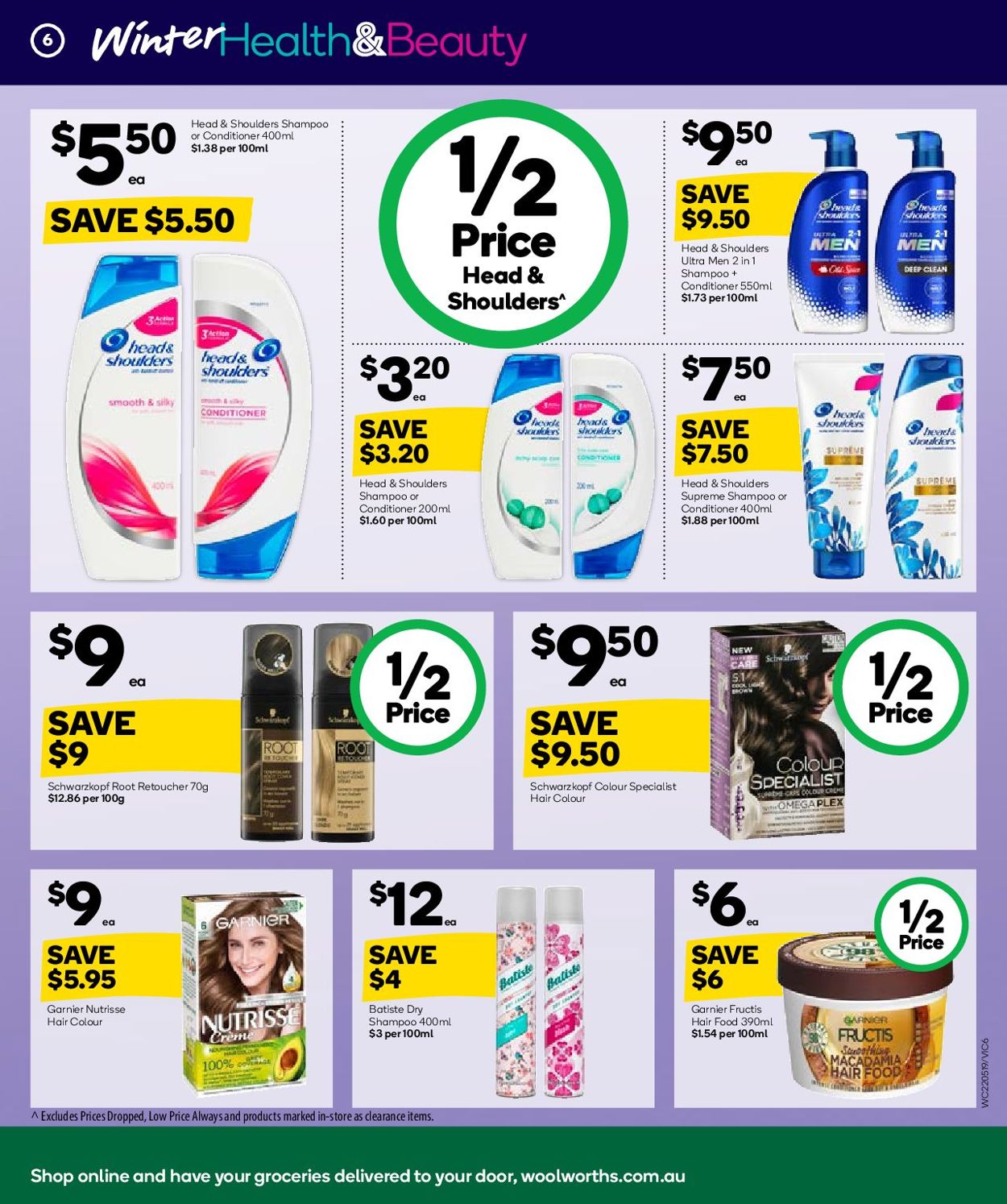 Woolworths Catalogue - 22/05-28/05/2019 (Page 6)