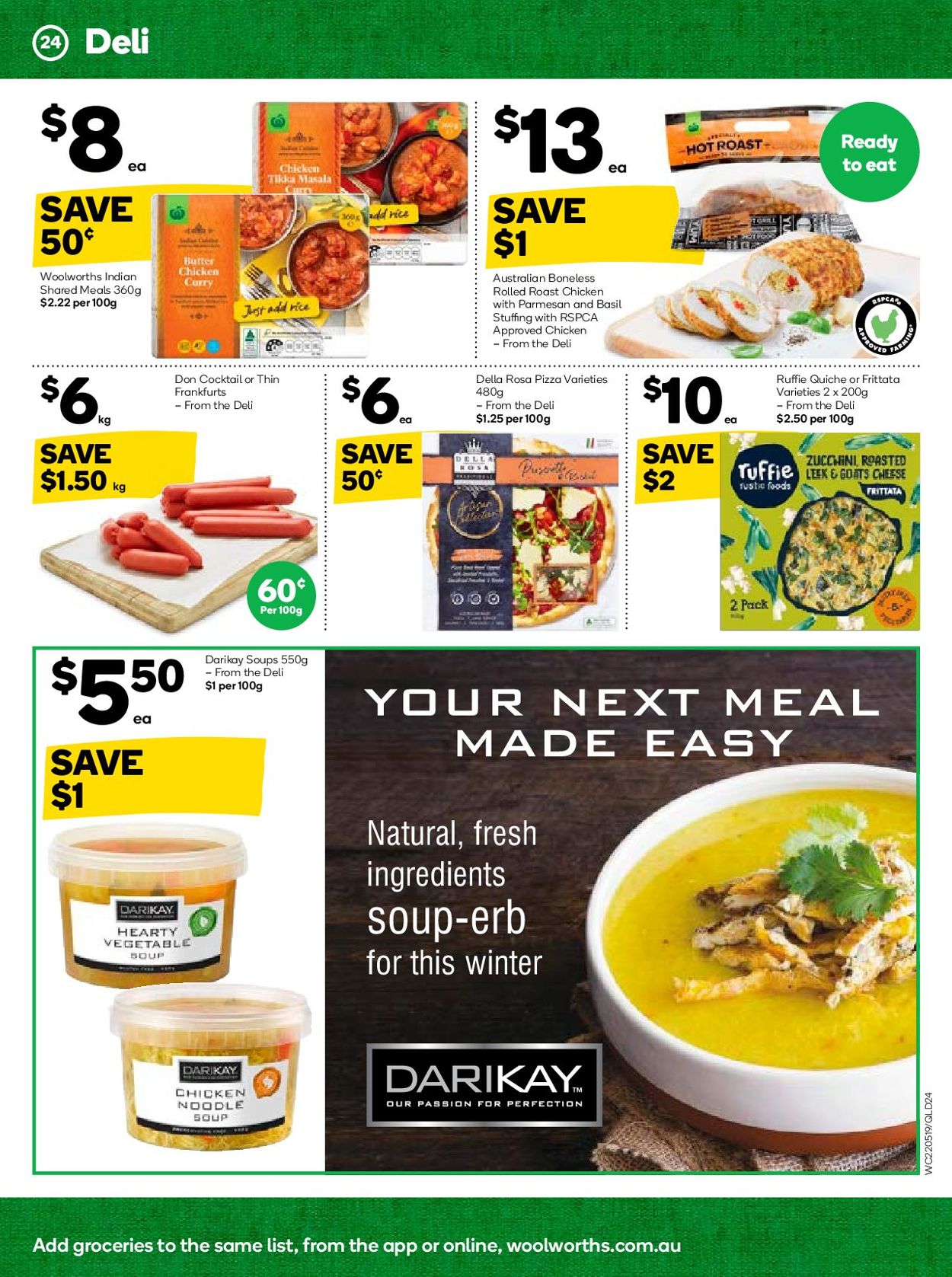 Woolworths Catalogue - 22/05-28/05/2019 (Page 24)