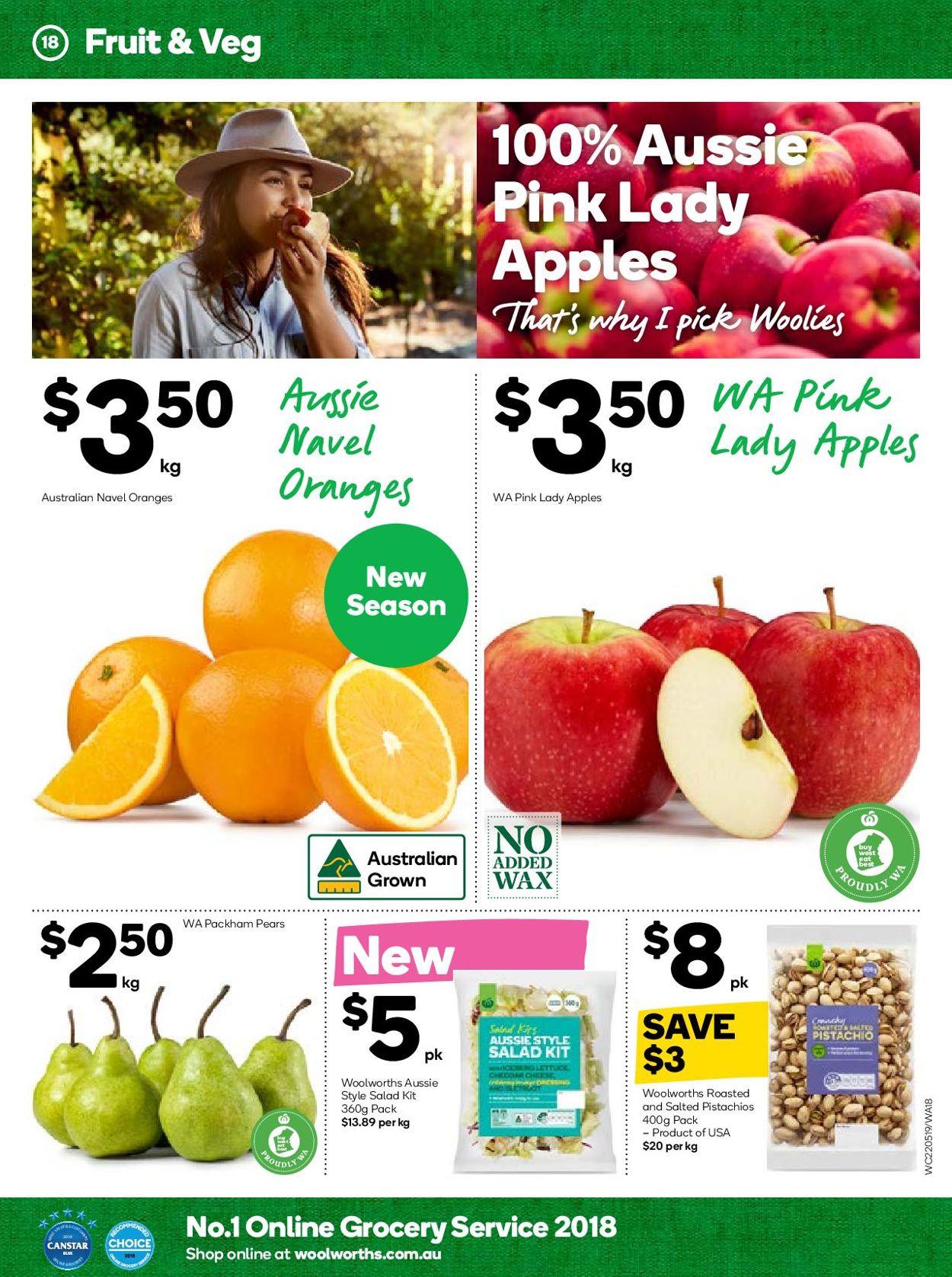 Woolworths Catalogue - 22/05-28/05/2019 (Page 18)