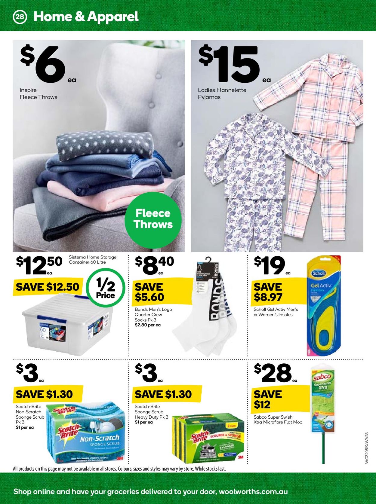 Woolworths Catalogue - 22/05-28/05/2019 (Page 28)