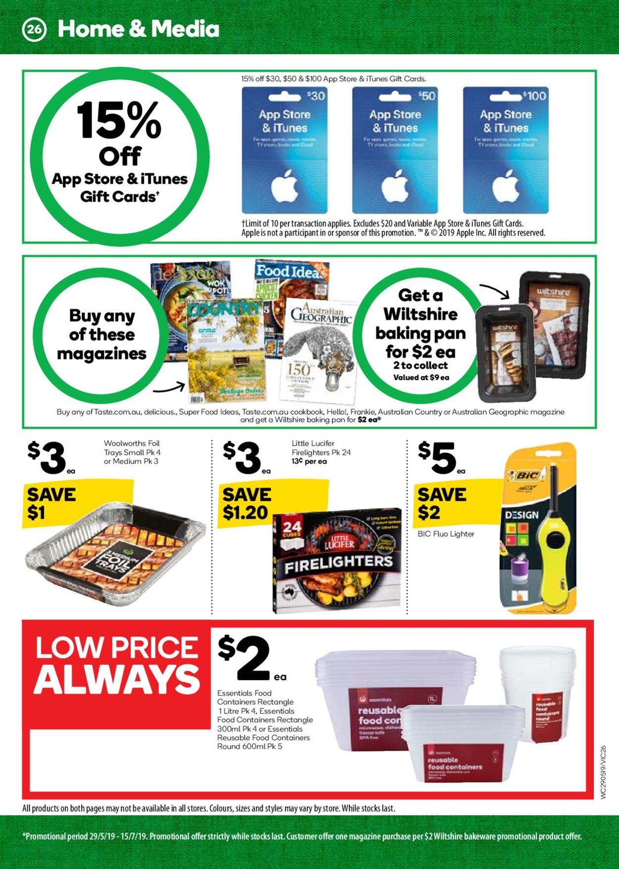 Woolworths Catalogue - 29/05-04/06/2019 (Page 26)